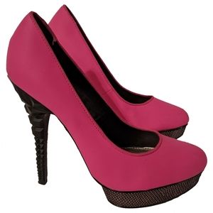Rachel Roy Fuchsia Party Pump